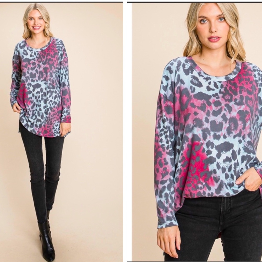 Extremely Soft Viamor Animal Print Top